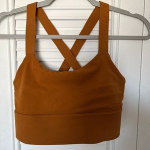 Athleta Warrior Bra - brown